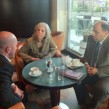 Nerezidentna ambasadorka Republike Egipta Amal Murad sa reisom Rifatom ef. Fejzićem i Enis ef. Burdžovićem