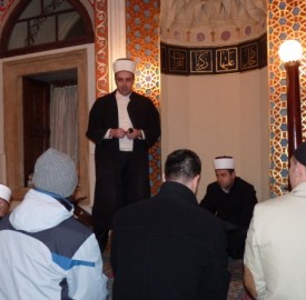 Samir ef. Kadribašić u Husein pašinoj džamiji