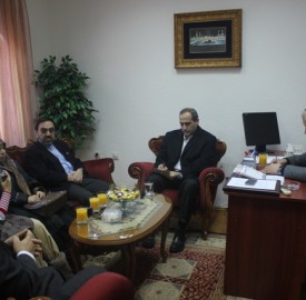 Reis Fejzić sa ambasadorom Abolghasem Delfijem