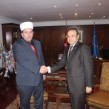 Reis Rifat ef. Fejzić i ministar Egemen Bağış