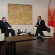 Predsjednik Vlade Milo Đukanović i reis Rifat Fejzić