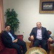 ambasador Abolghasem Delfi i reis Rifat ef. Fejzić tokom susreta