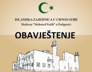 Medresa "Mehmed Fatih" u Podgorici