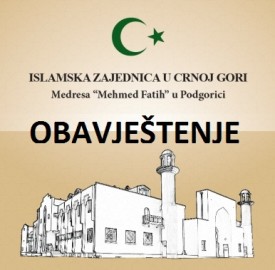 Medresa "Mehmed Fatih" u Podgorici