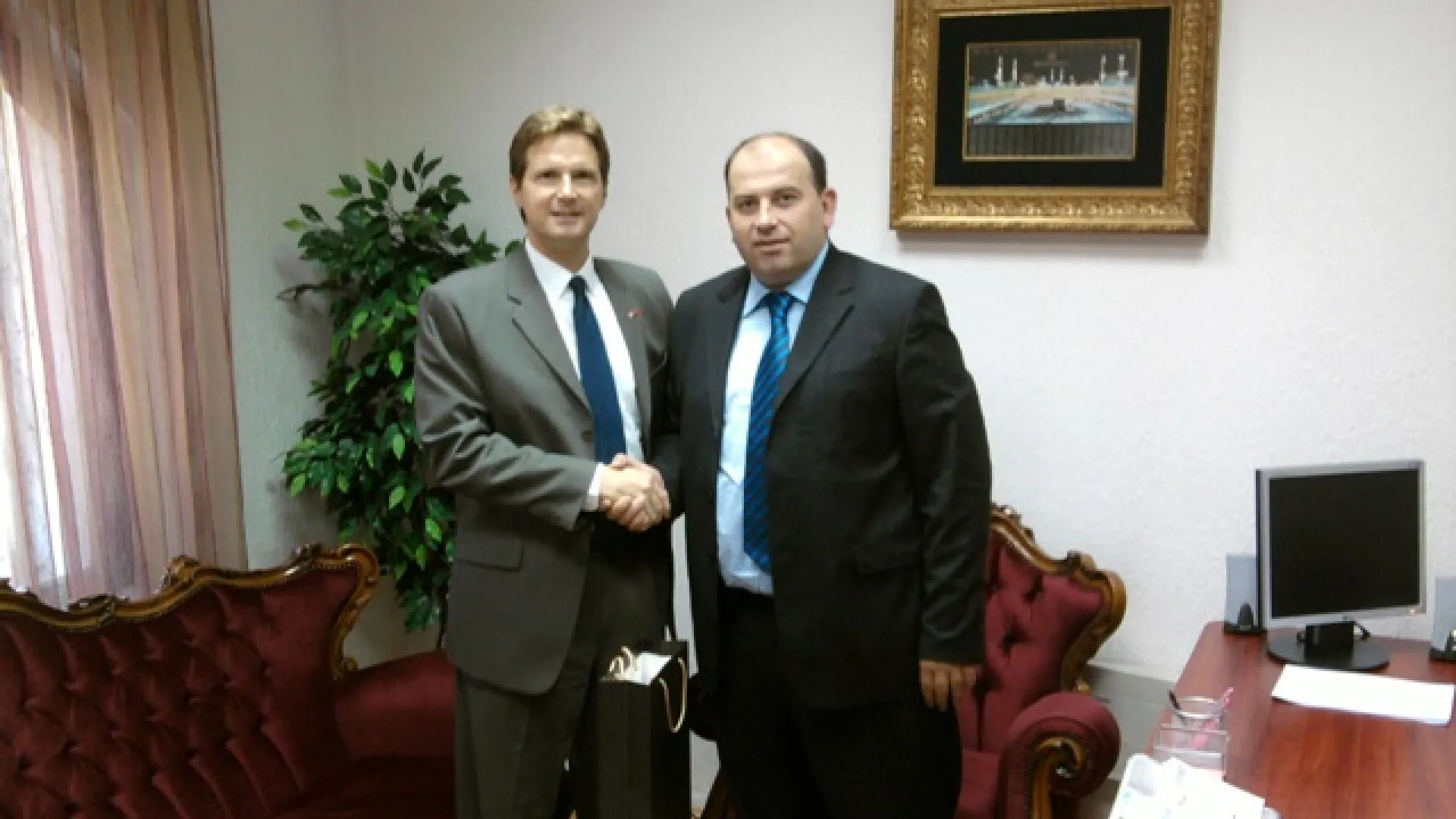Reis Rifat Fejzić primio ambasadora SAD-a u Crnoj Gori Roderika Mura