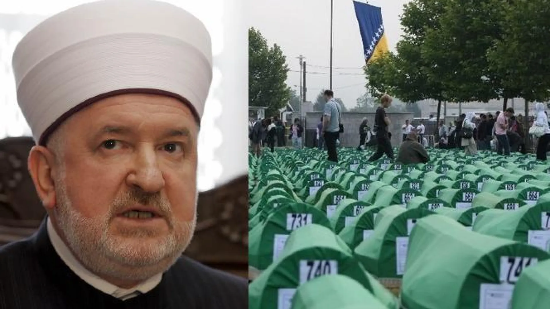 GOVOR REISU-L-ULEME DR. MUSTAFE CERIĆA POVODOM 15-GODIŠNJICE SREBRENIČKOG GENOCIDA U POTOČARIMA 11. JULA 2010. GODINE.