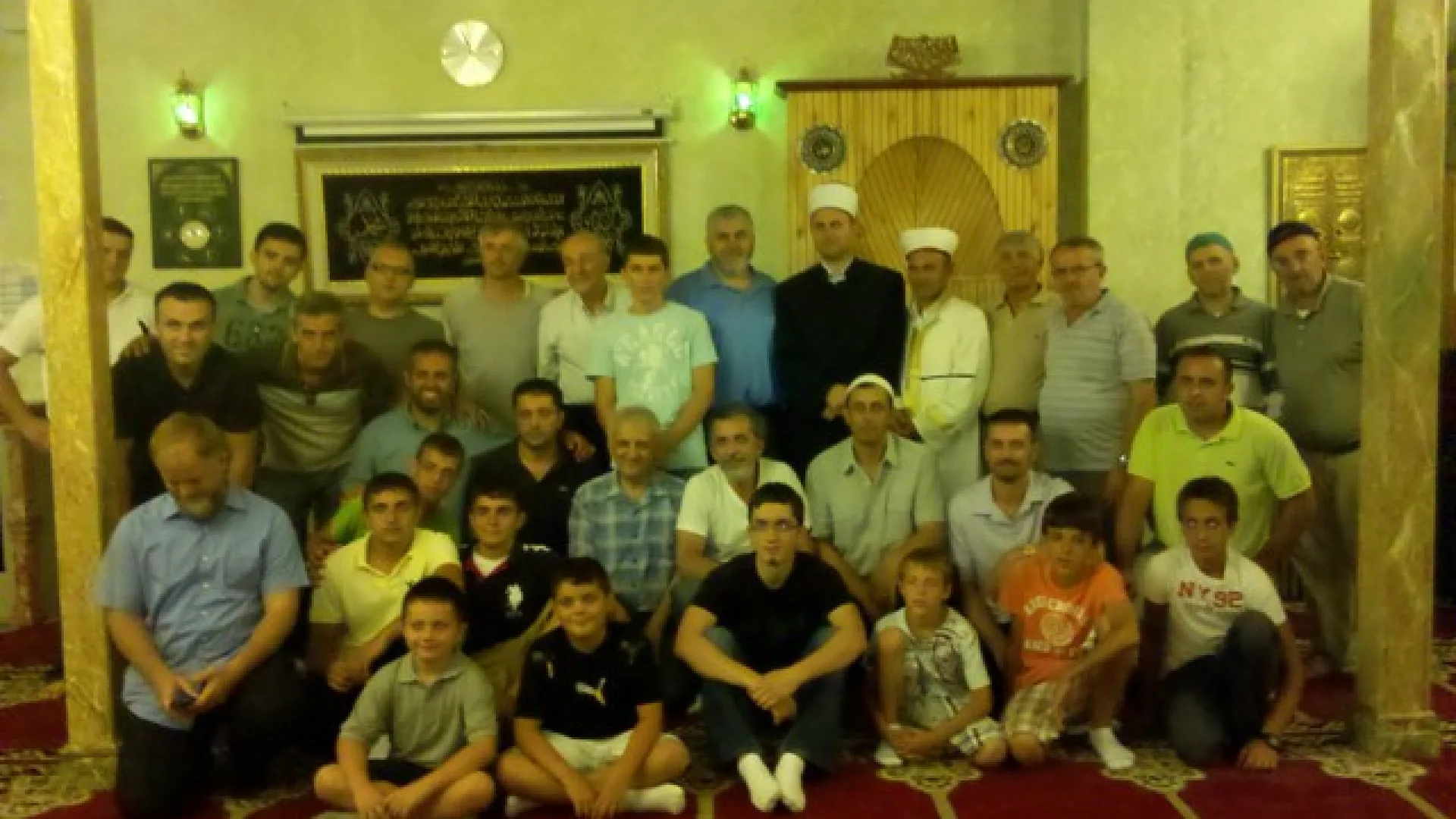 Direktor medrese "Mehmed Fatih" Rahman ef. Kačar u posjeti džematu Alipasa u New York-u