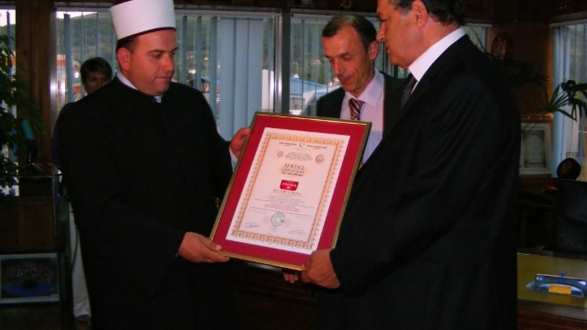 Mesoprometu uručen Halal sertifikat od strane Islamske zajednice u Crnoj Gori