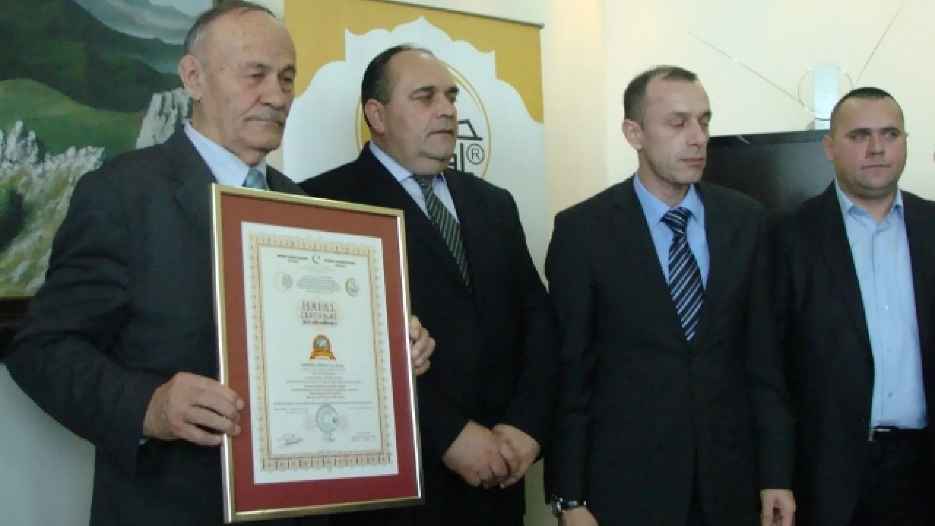 Firmi "Gradina Company" svečano uručen Halal sertifikat