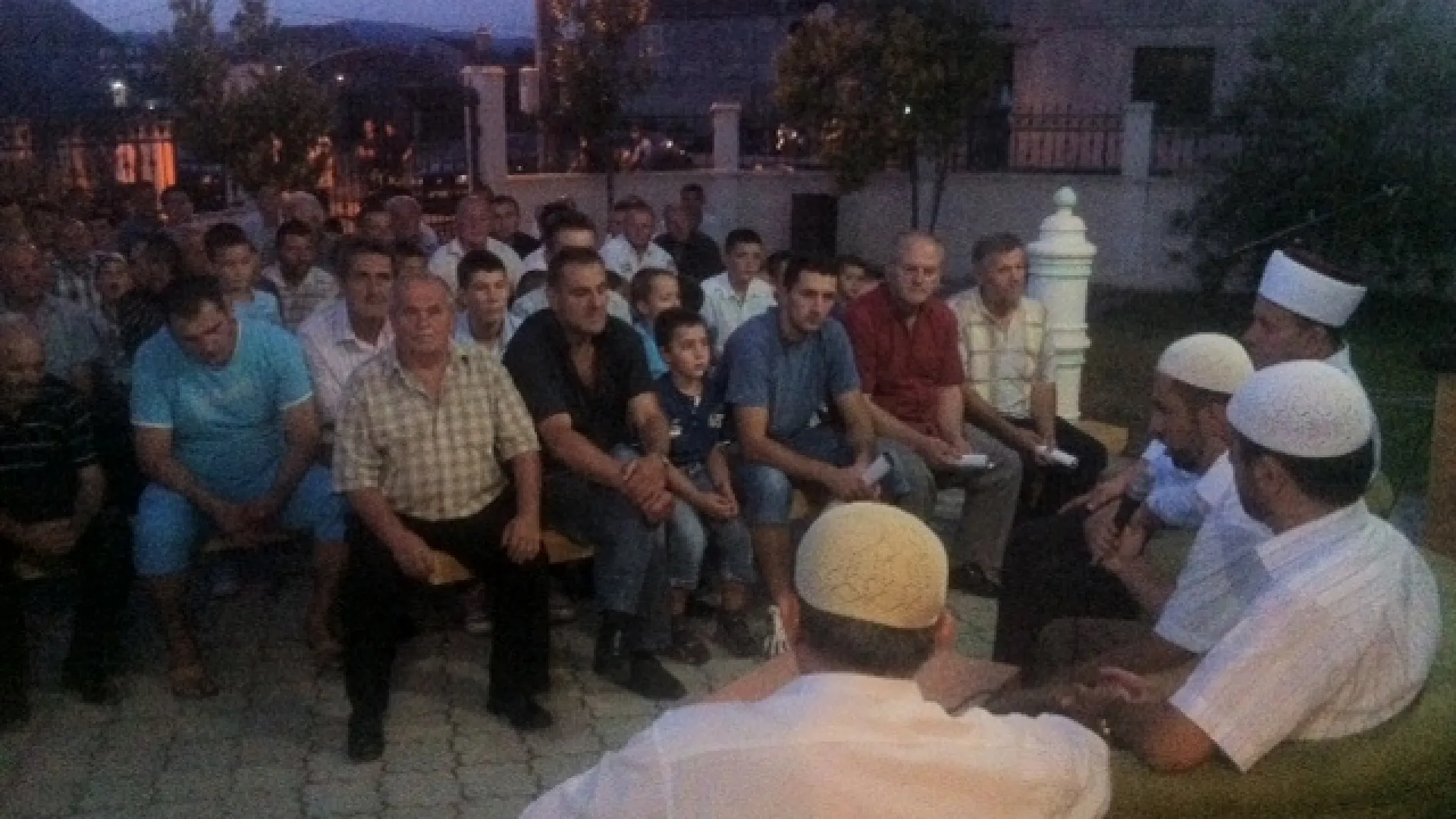 Prvi teravih-namazi u Podgorici