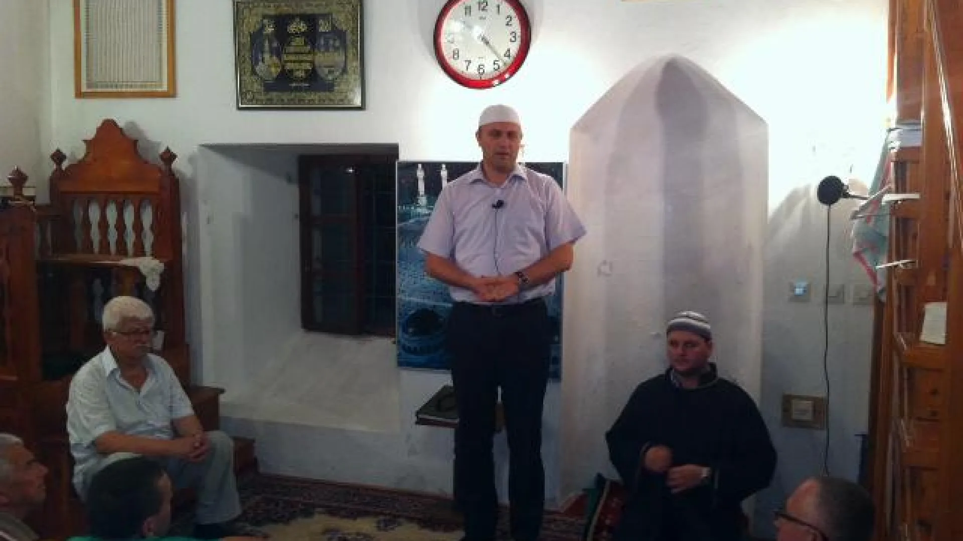 Direktor medrese "Mehmed Fatih" Rahman ef. Kačar u ramazanskom zijaretu Baru
