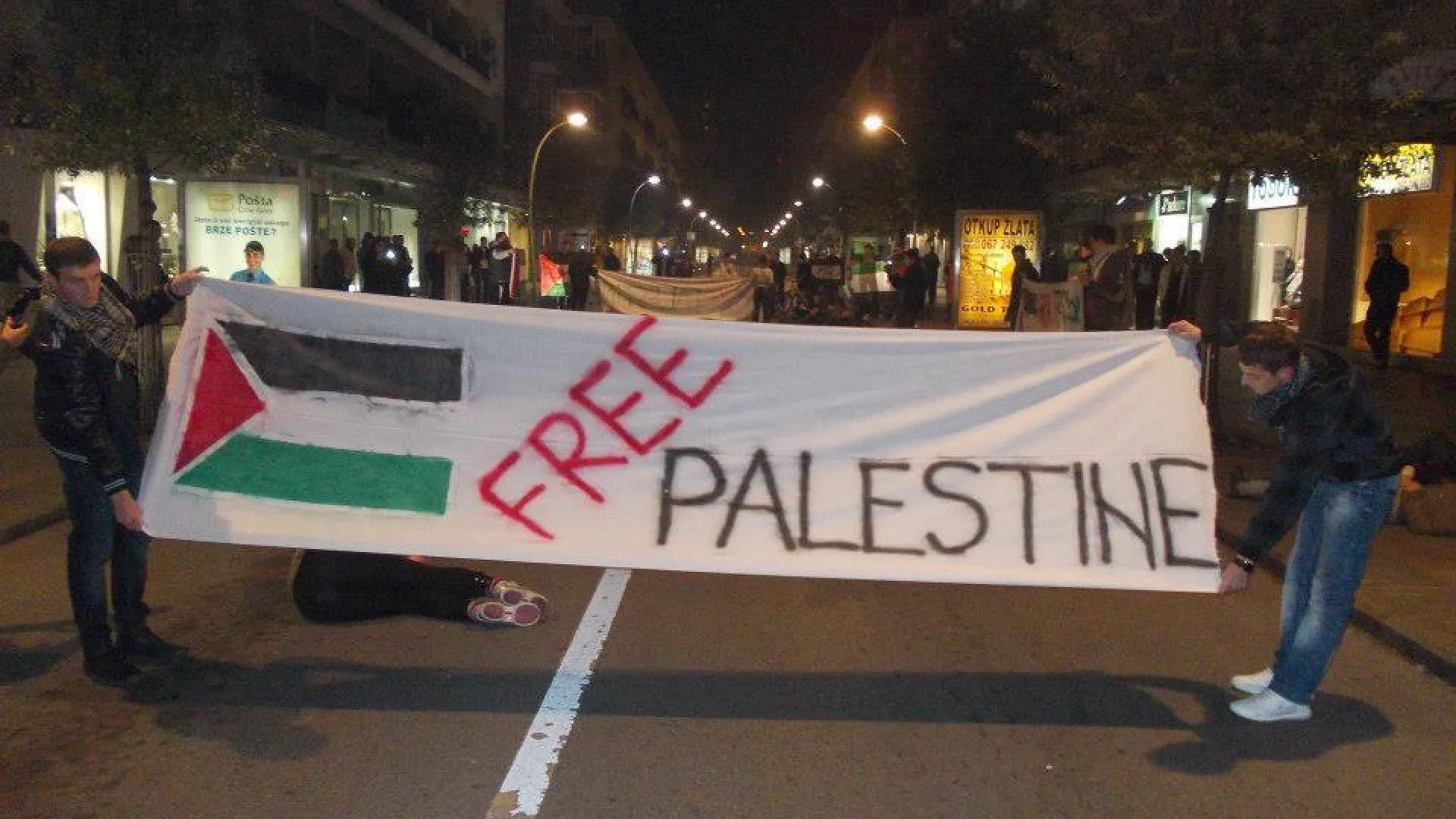 "Gaza - test čovječnosti" tribina i performans u Podgorici