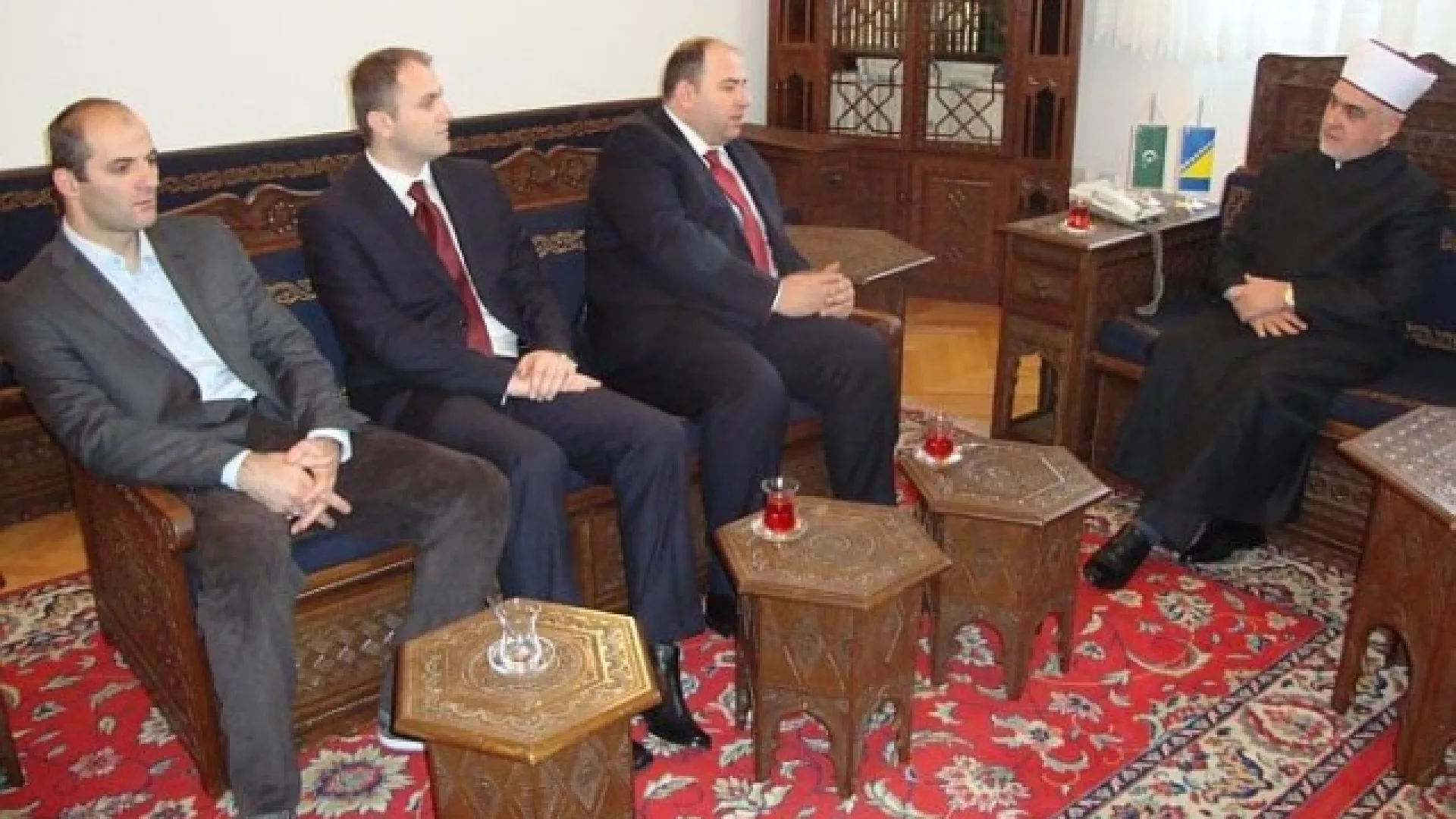 Reisu-l-ulema BiH Husein ef. Kavazović primio reisa Rifata ef. Fejzića