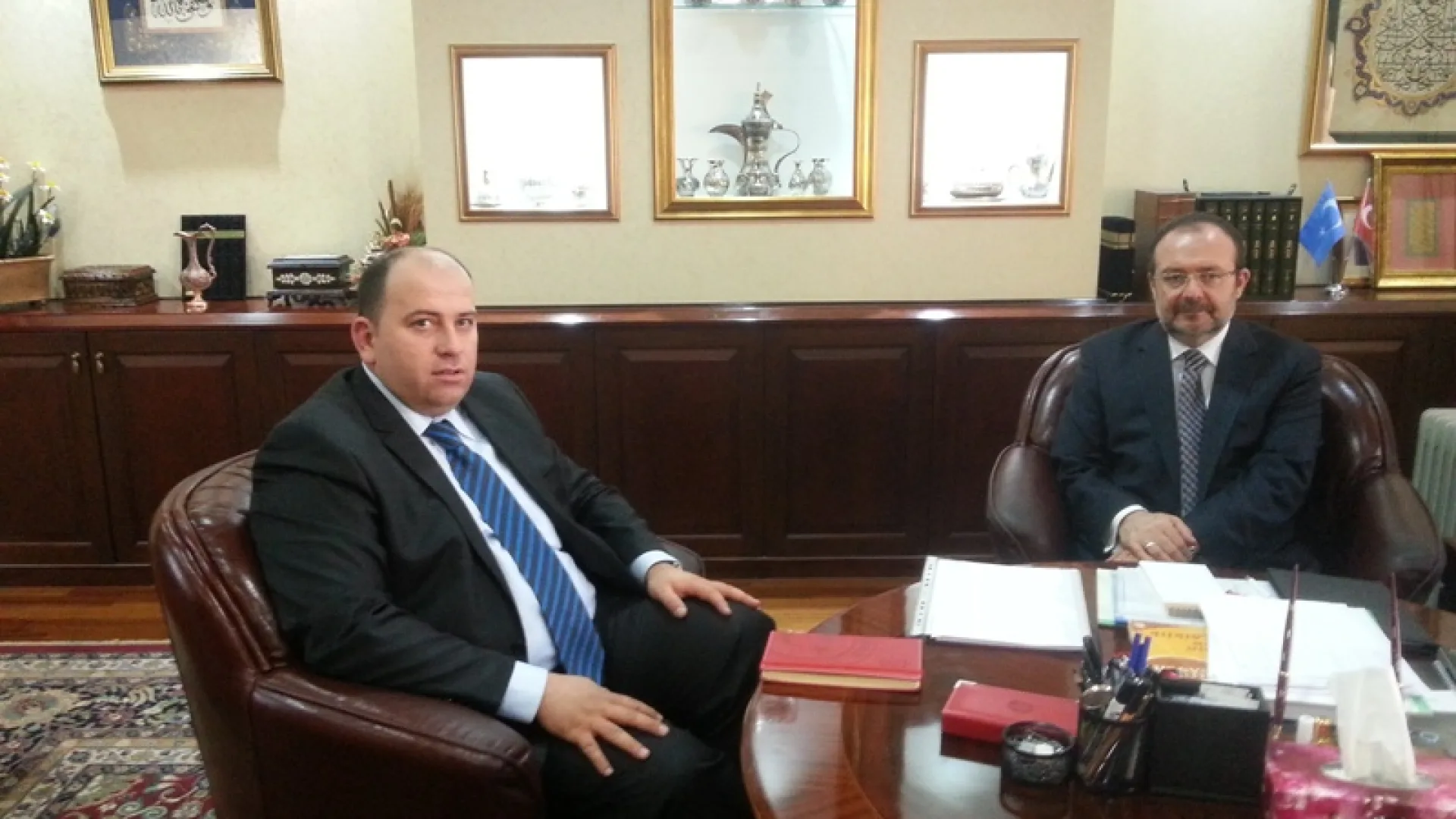 Reis Rifat ef. Fejzić sa radne posjete Ankari: Milion ipo eura za Islamski centar u Baru