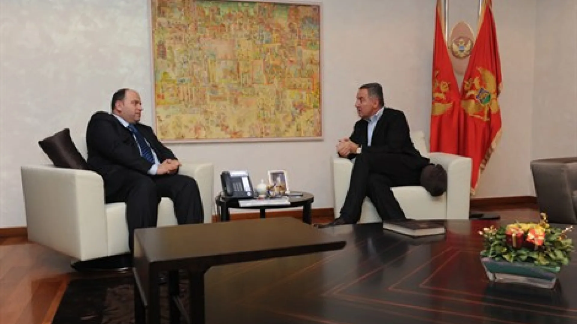 Predsjednik Vlade Milo Đukanović primio reisa Islamske zajednice Rifata Fejzića