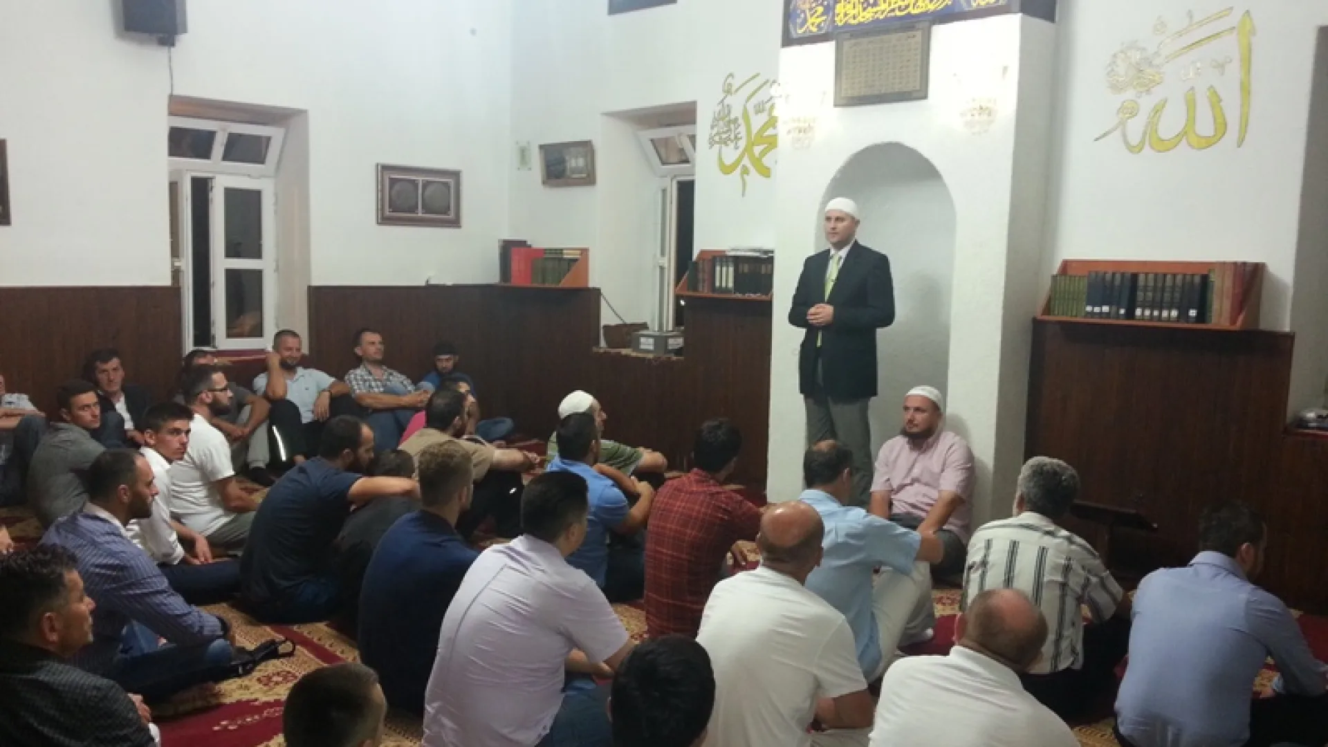 Direktor medrese u posjeti džematu Gradske džamije u Bijelom Polju