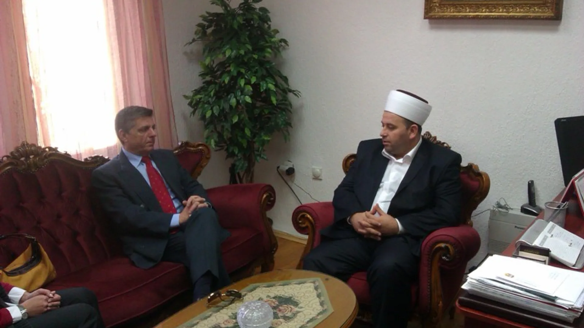 Reis Rifat ef. Fejzić primio ambasadora Grčke u Crnoj Gori