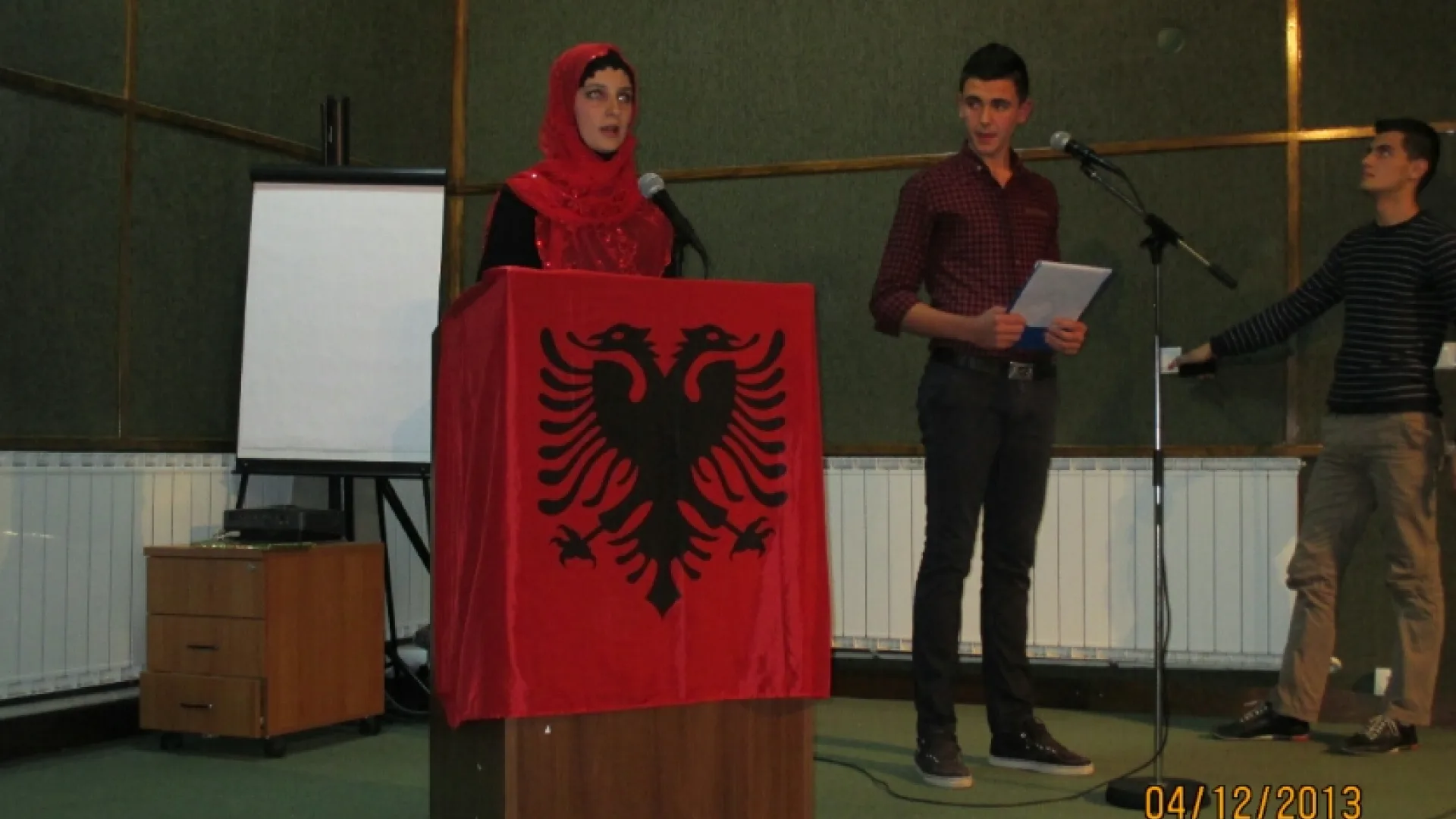 Učenici medrese "Mehmed Fatih" u Podgorici obilježili dan nezavisnosti Albanije