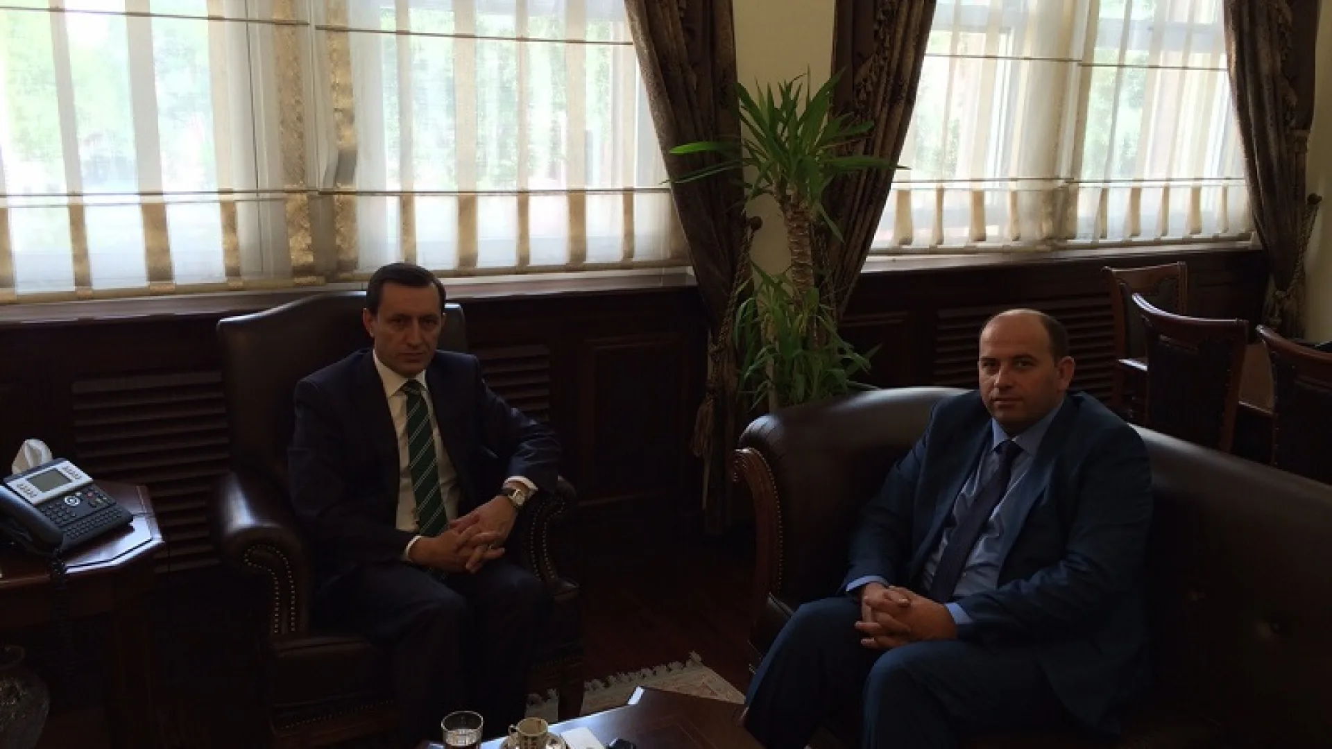 Reis Fejzić u posjeti vicepremijeru Republike Turske prof. dr. Emrullahu Išleru
