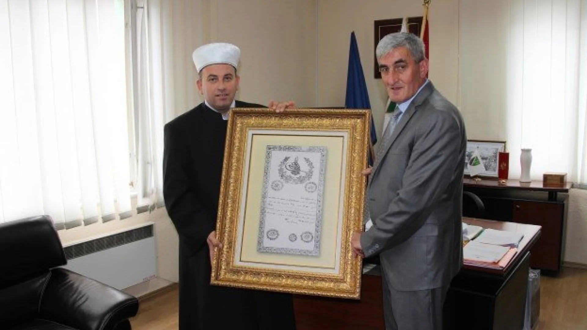 Predsjednik opštine Rožaje primio delagaciju IZ u Crnoj Gori