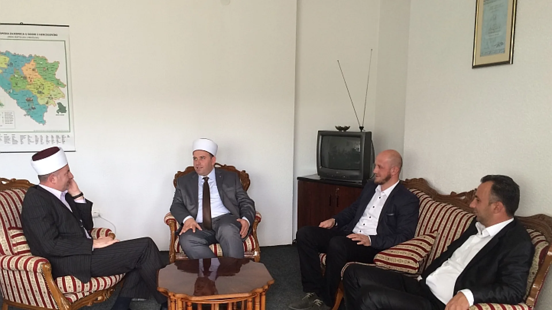 Delegacija Islamske zajednice u Crnoj Gori posjetila Muftijstvo goraždansko
