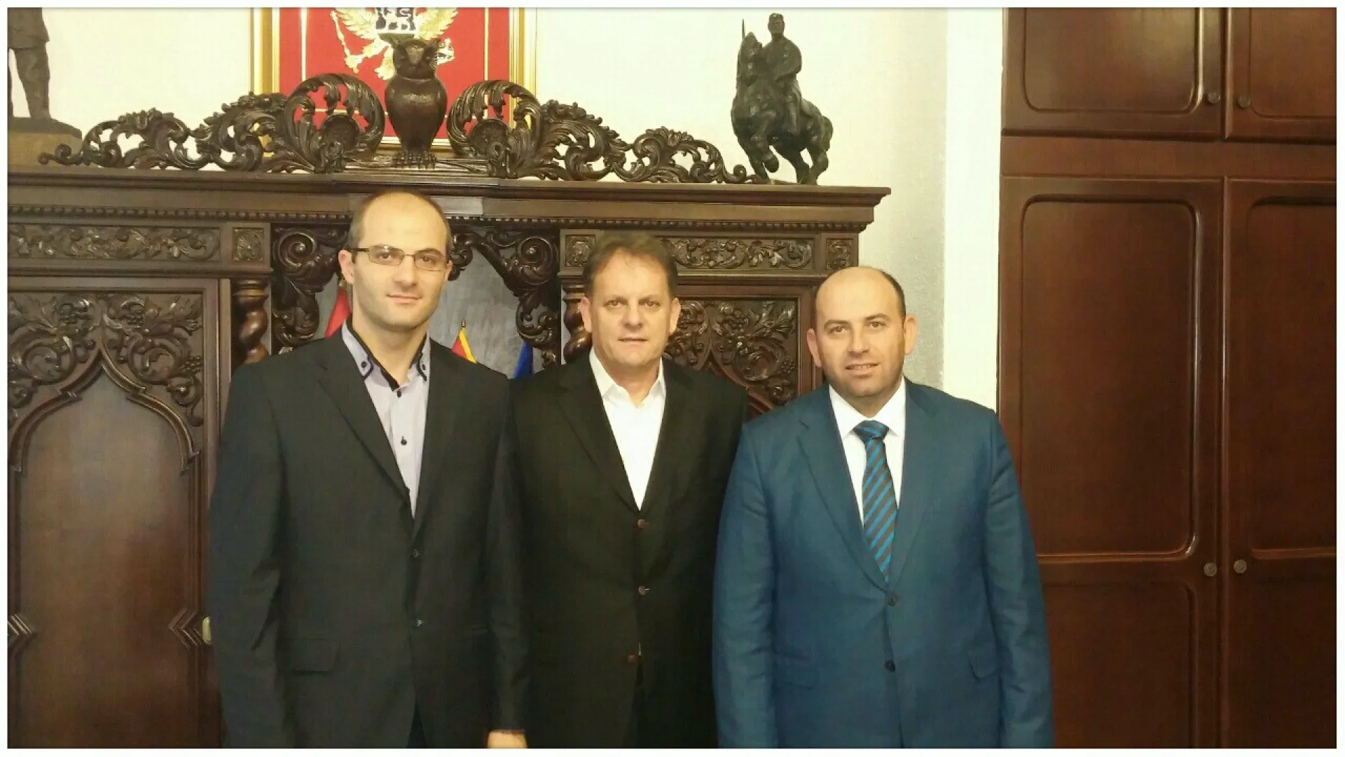Reis Fejzić posjetio novoizabranog gradonačelnika Podgorice