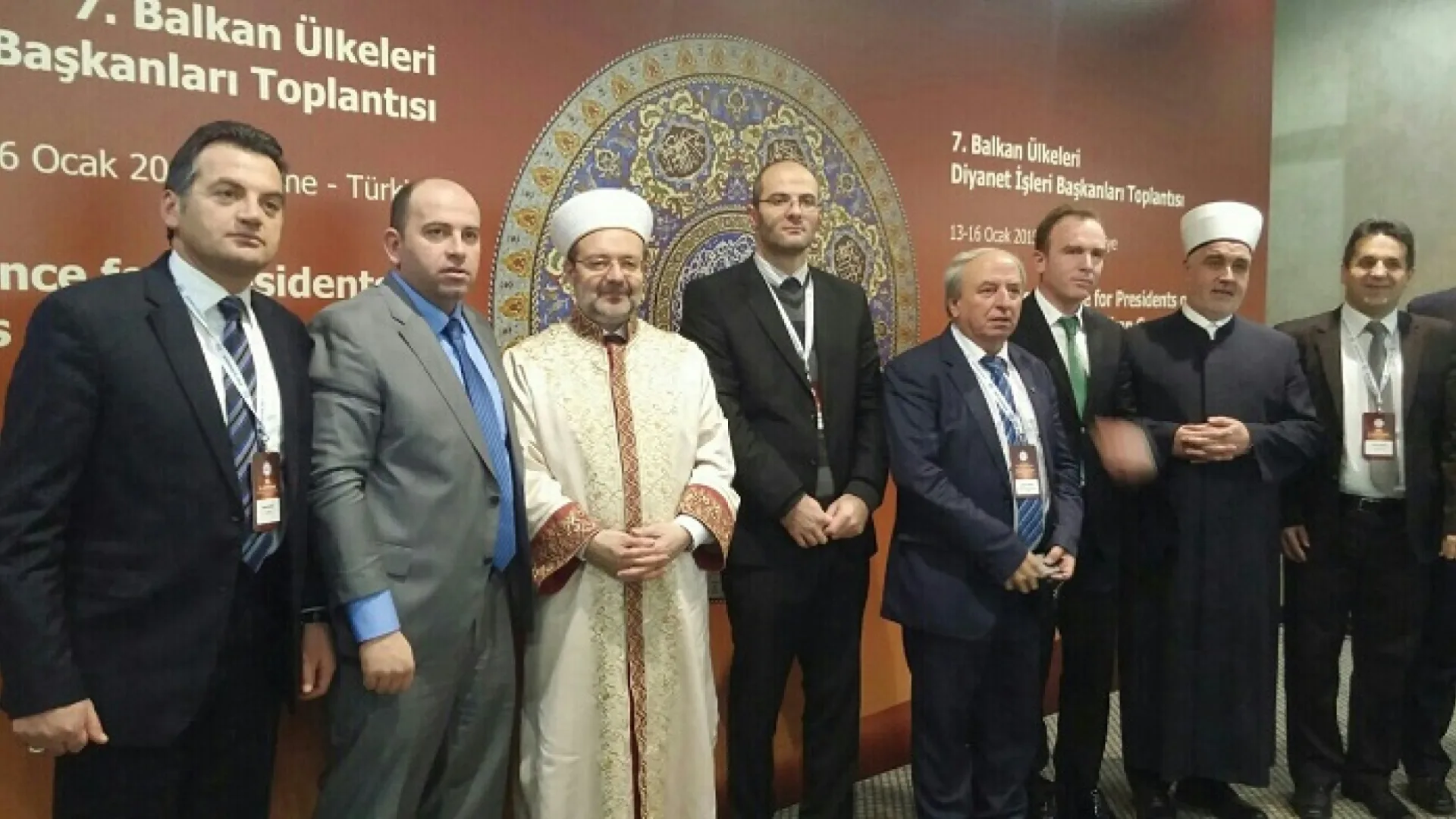 Reis Fejzić sa saradnicima na seminaru u Edirni