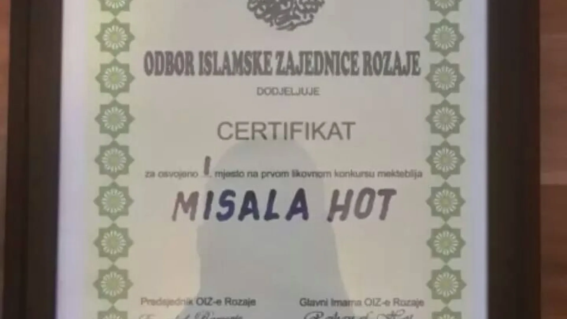 Likovni konkurs mekteblija u Rožajama