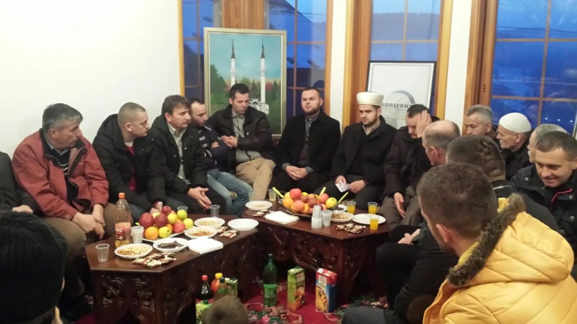 Predavanje u džamiji na Bandžovom Brdu