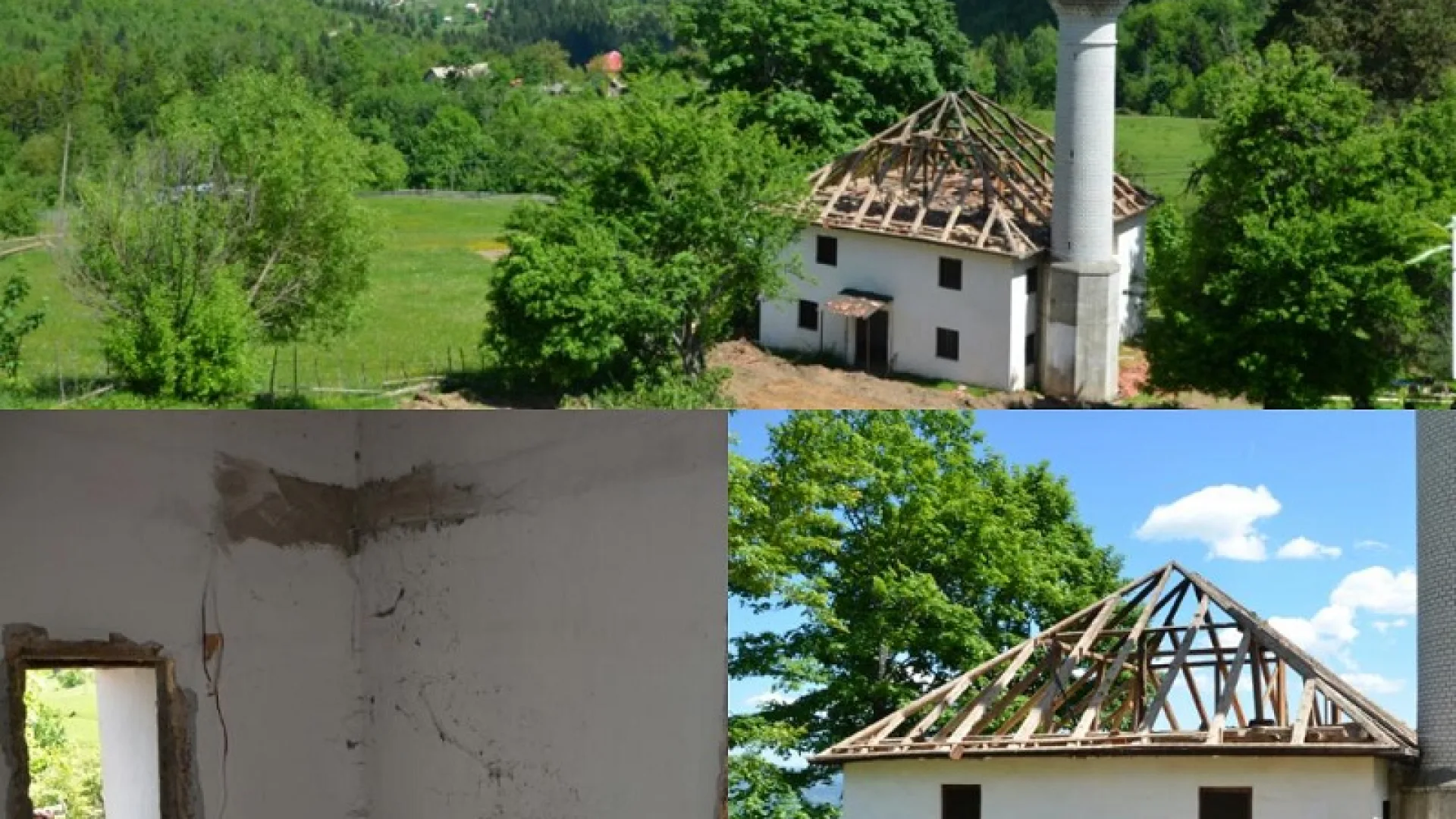 Počela obnova "STARE DŽAMIJE" u Biševu kod Rožaja