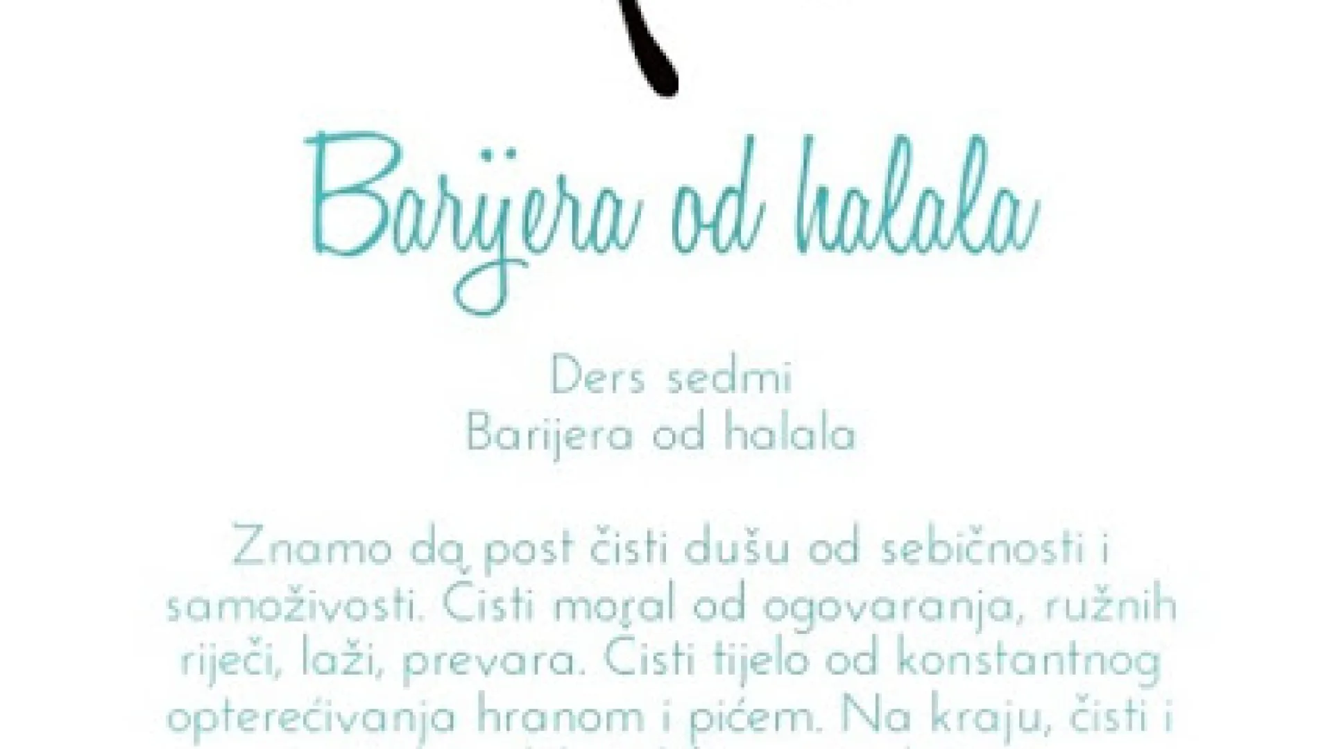 Ders sedmi