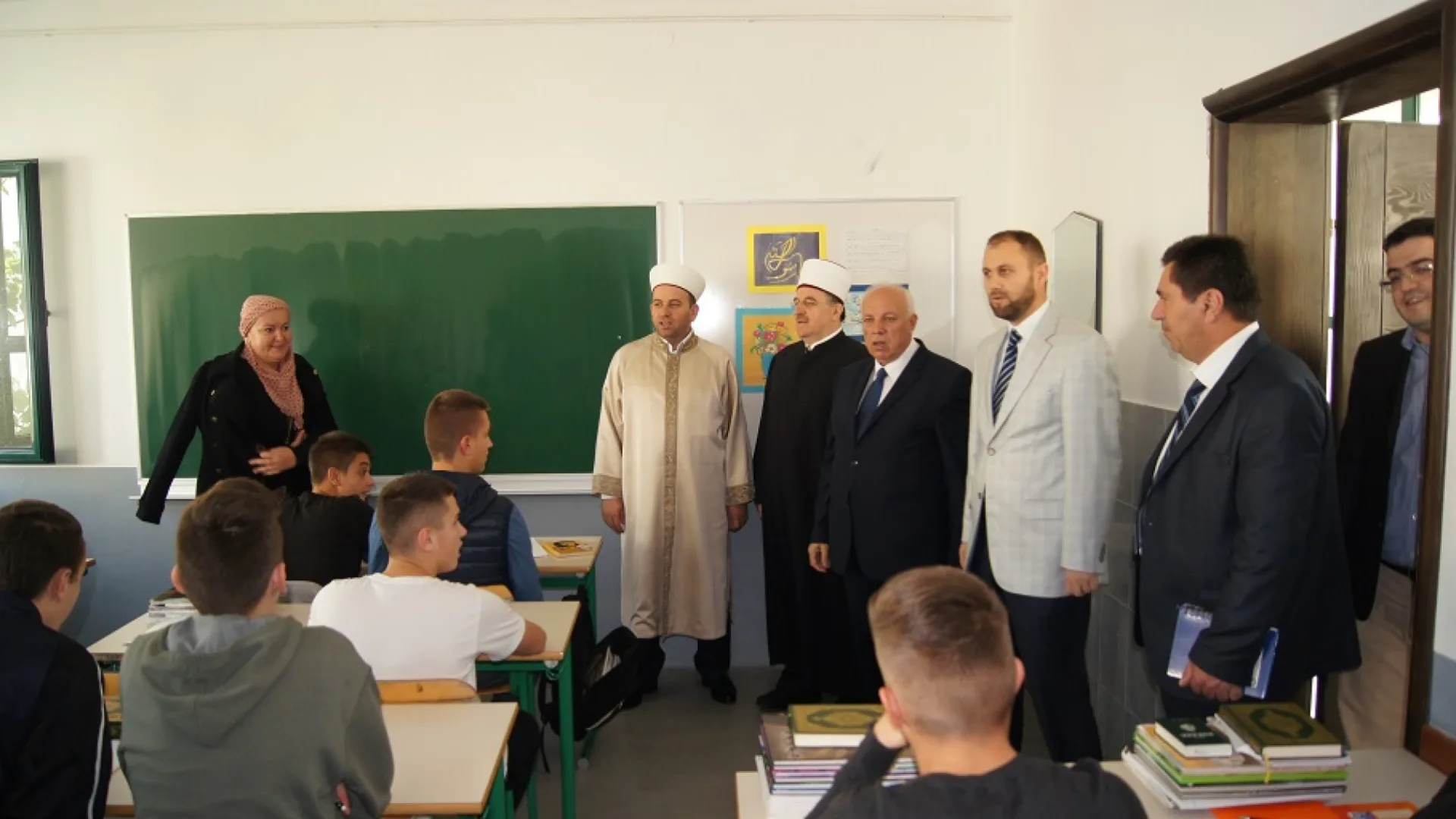 Reis Fejzić primio Muftiju Kosova Naima ef. Trnavu