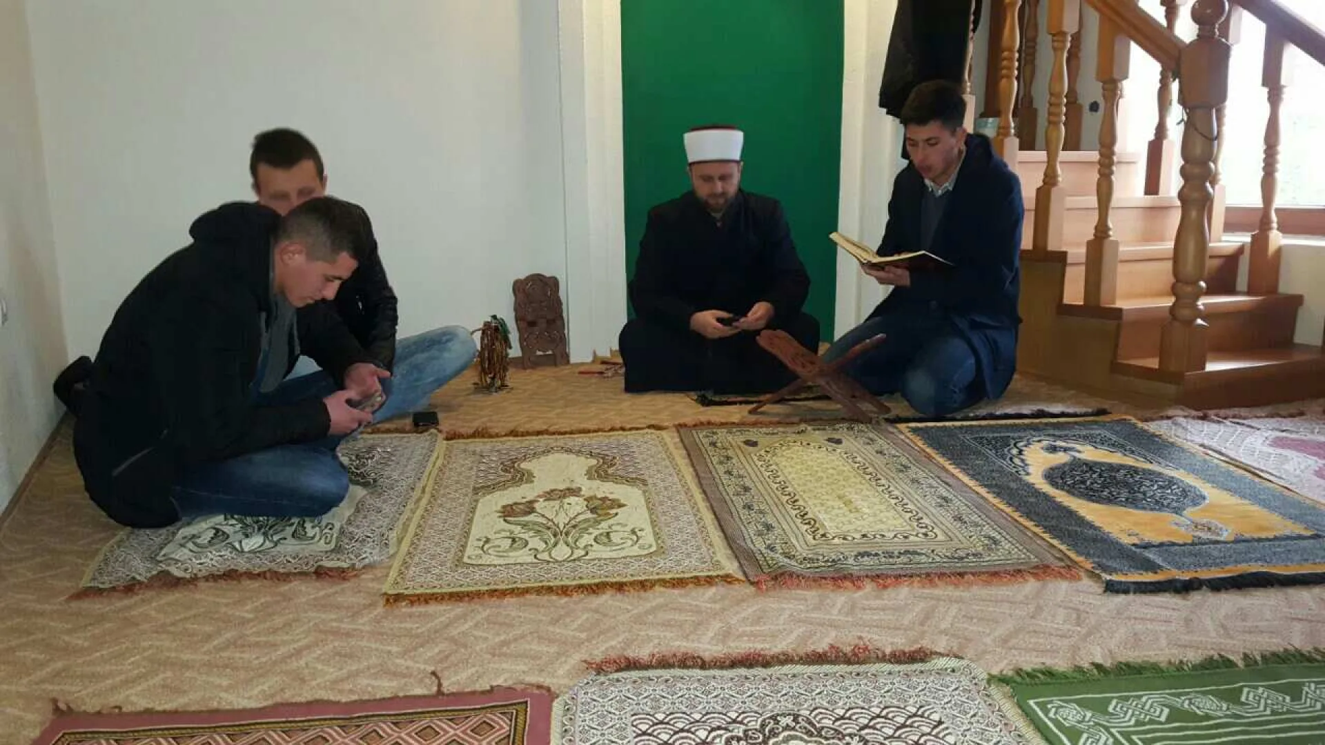 Pomoćnik reisa za da'vu i obrazovanje Rahman ef. Kačar u posjeti Medžlisu IZ za Tivat