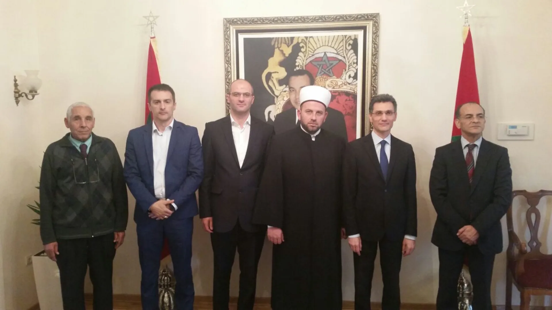 Reis Rifat Fejzić posjetio je danas ambasadora Kraljevine Maroko u Beogradu Nj.E. Muhammed Emin Belhadza