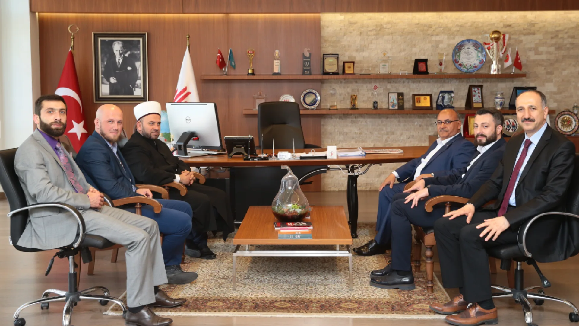 Sastanak sa muftijom Fatih muftijstva i predsjednikom gradske opštine Umraniye