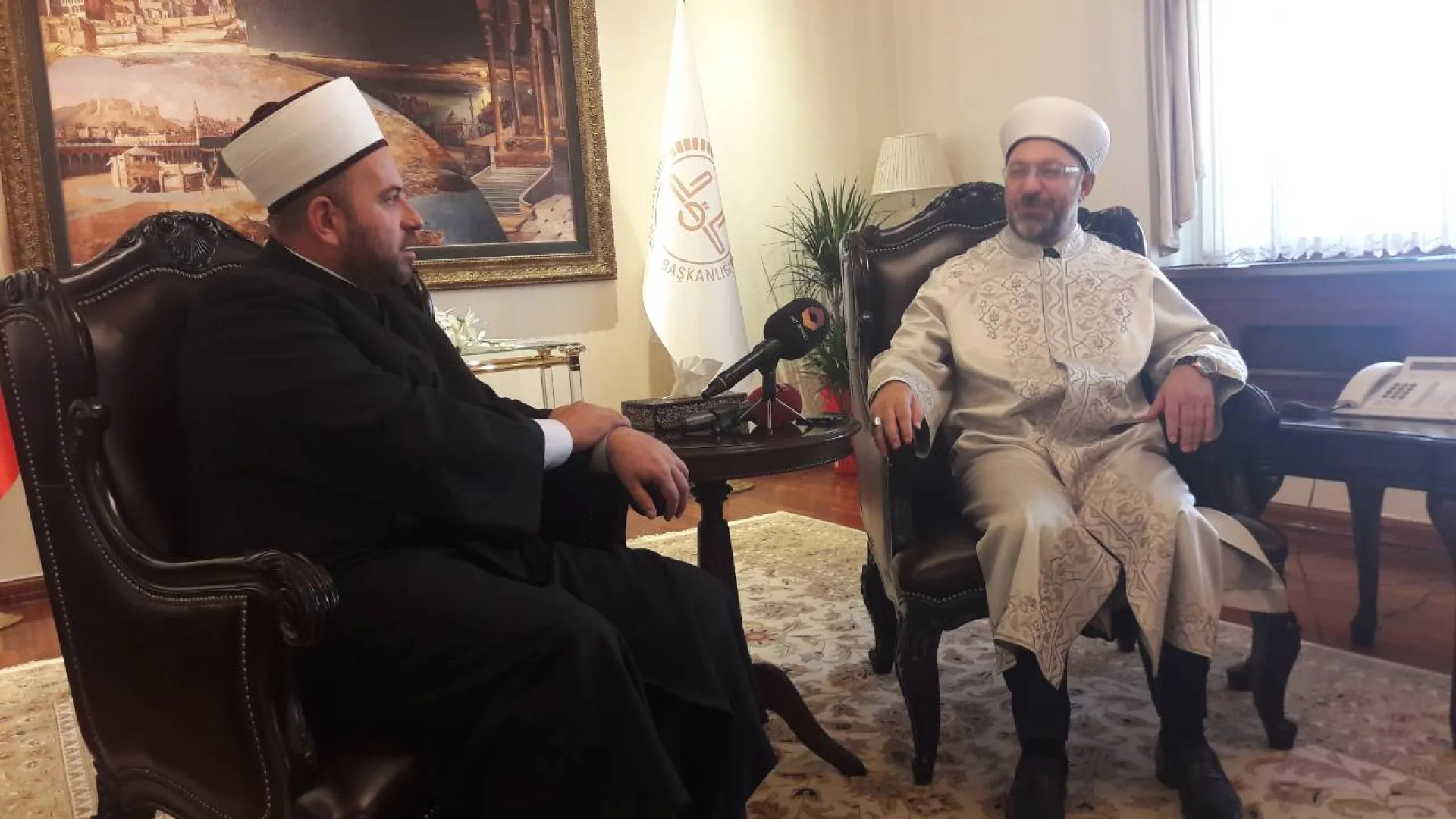 Reis Fejzić posjetio je Reisa Turske Prof Dr Ali Erbasa