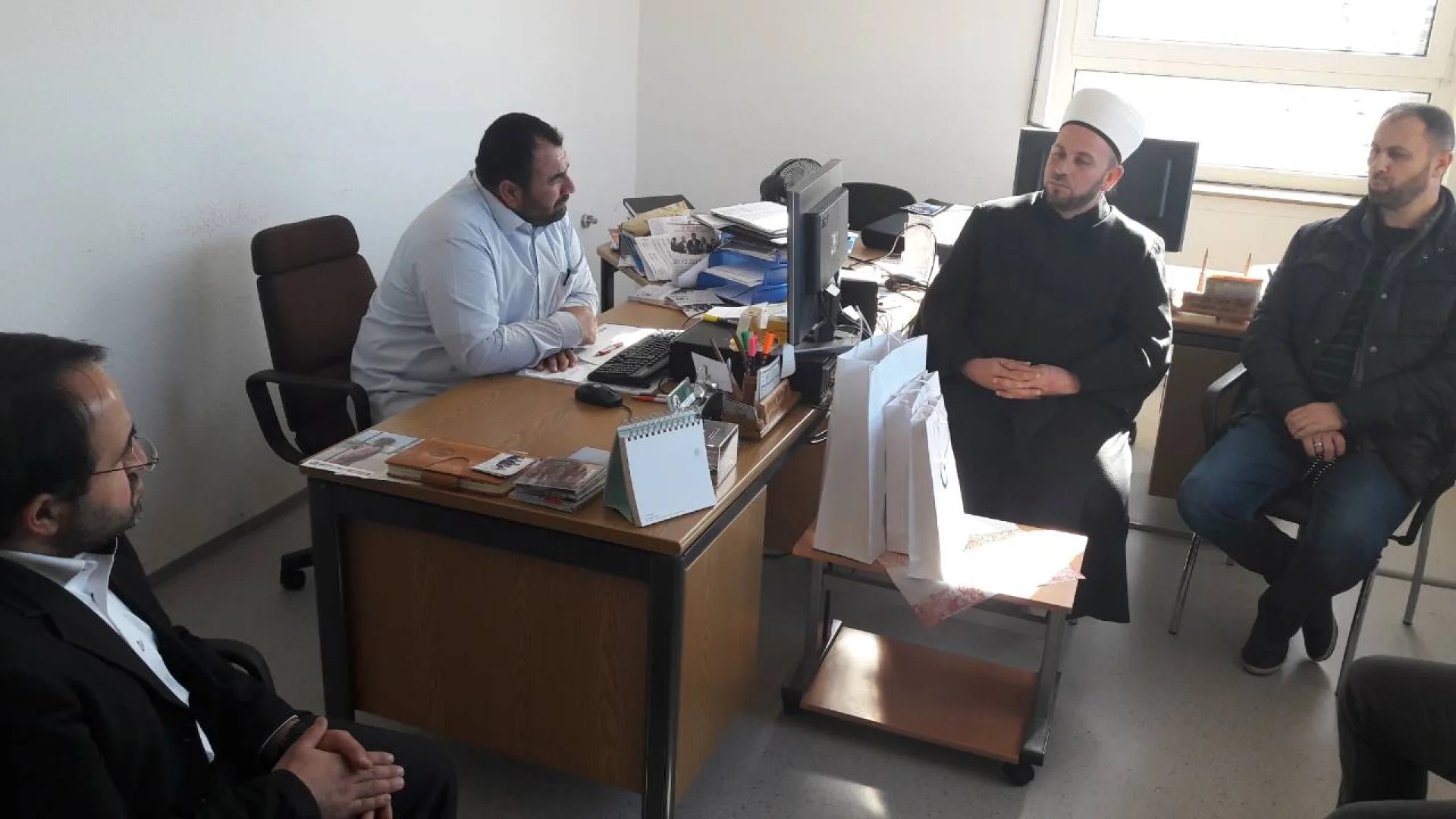 Reis Islamske zajednice Rifat ef. Fejzić sa saradnicima u posjeti fondaciji Avrupa Yetim Der u Njemačkoj