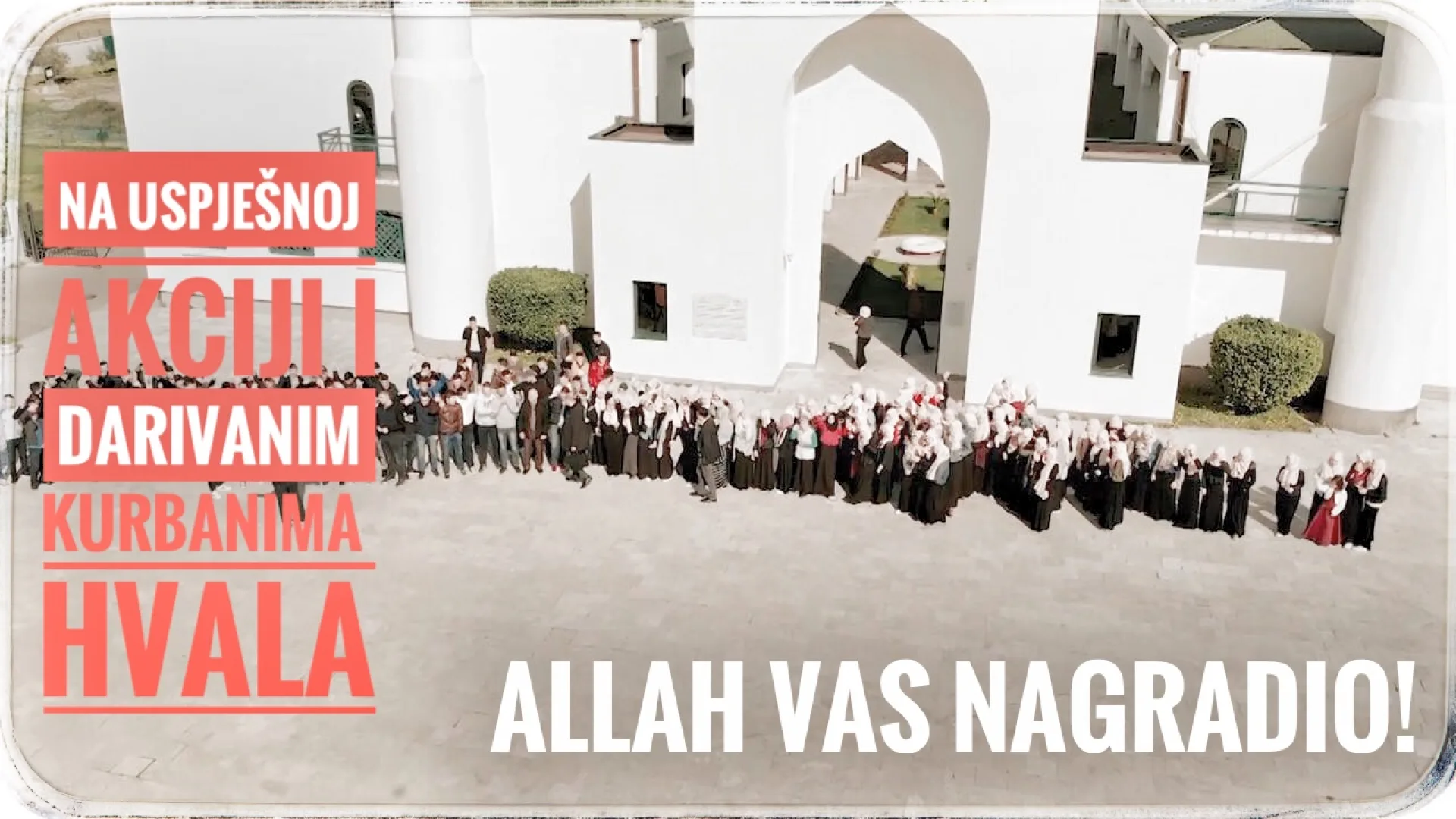 VJERNICI DONIRANJEM KURBANA POKAZALI SVIJEST O ZNAČAJU MEDRESE