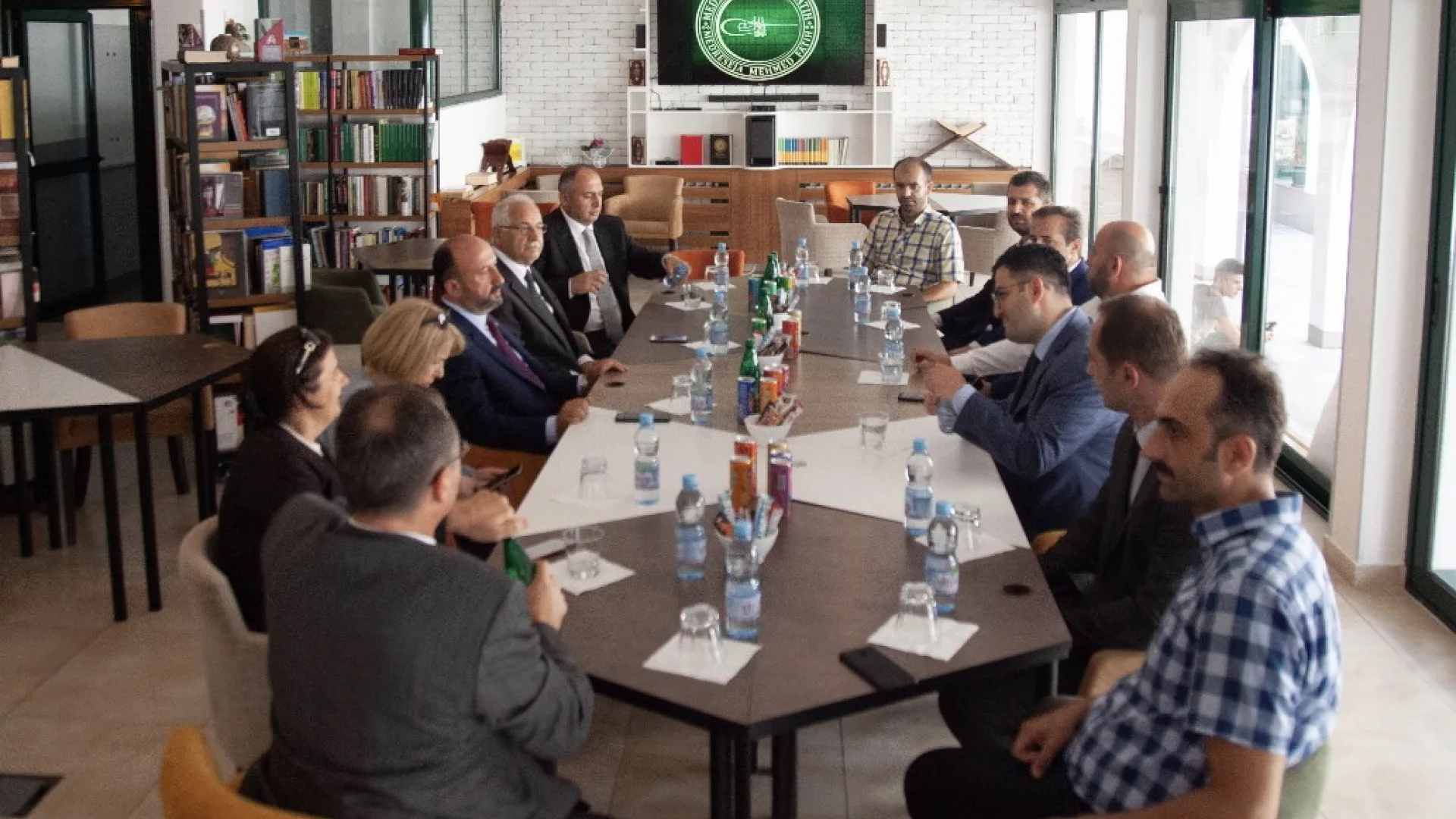 Grupa tursko-crnogorskog prijateljstva Velike narodne skupštine Turske sastala se sa reisom Rifat ef. Fejzićem