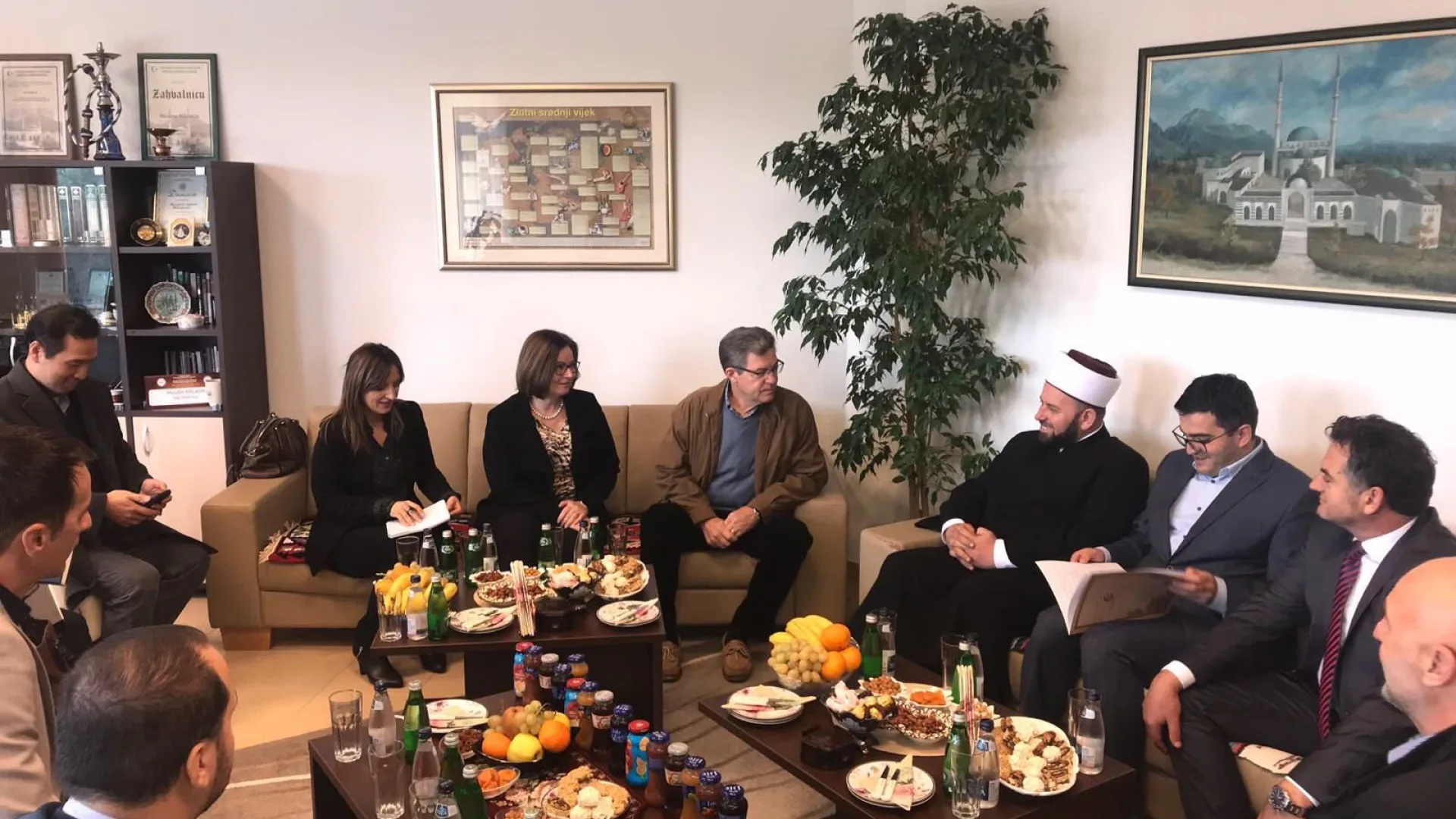 REIS FEJZIĆ SE SASTAO SA AMBASADOROM SAD ZA RELIGIJSKE SLOBODE