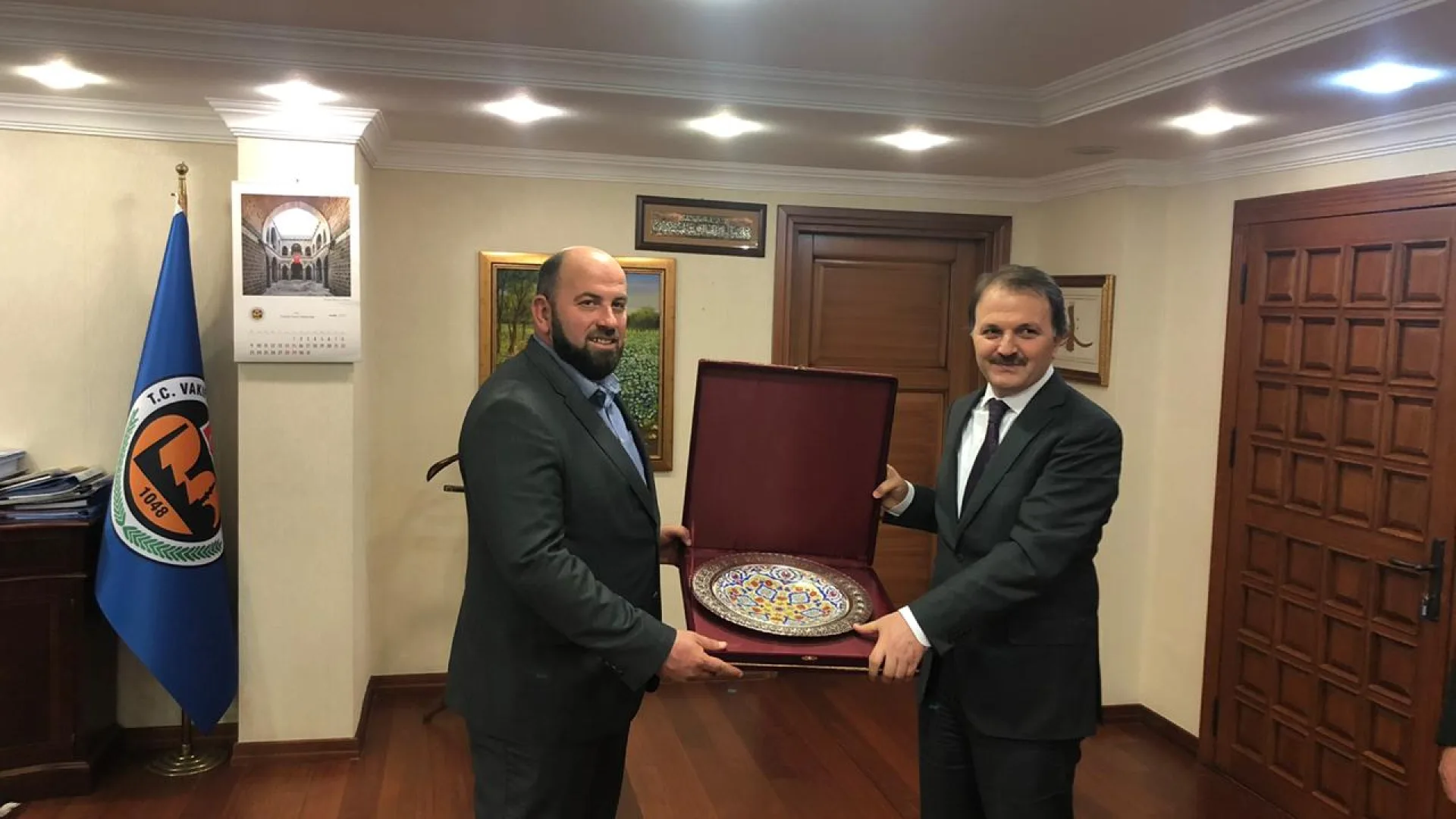 Delegacija Islamske zajednice u Posjeti vakufskoj direkciji i zajednici opština