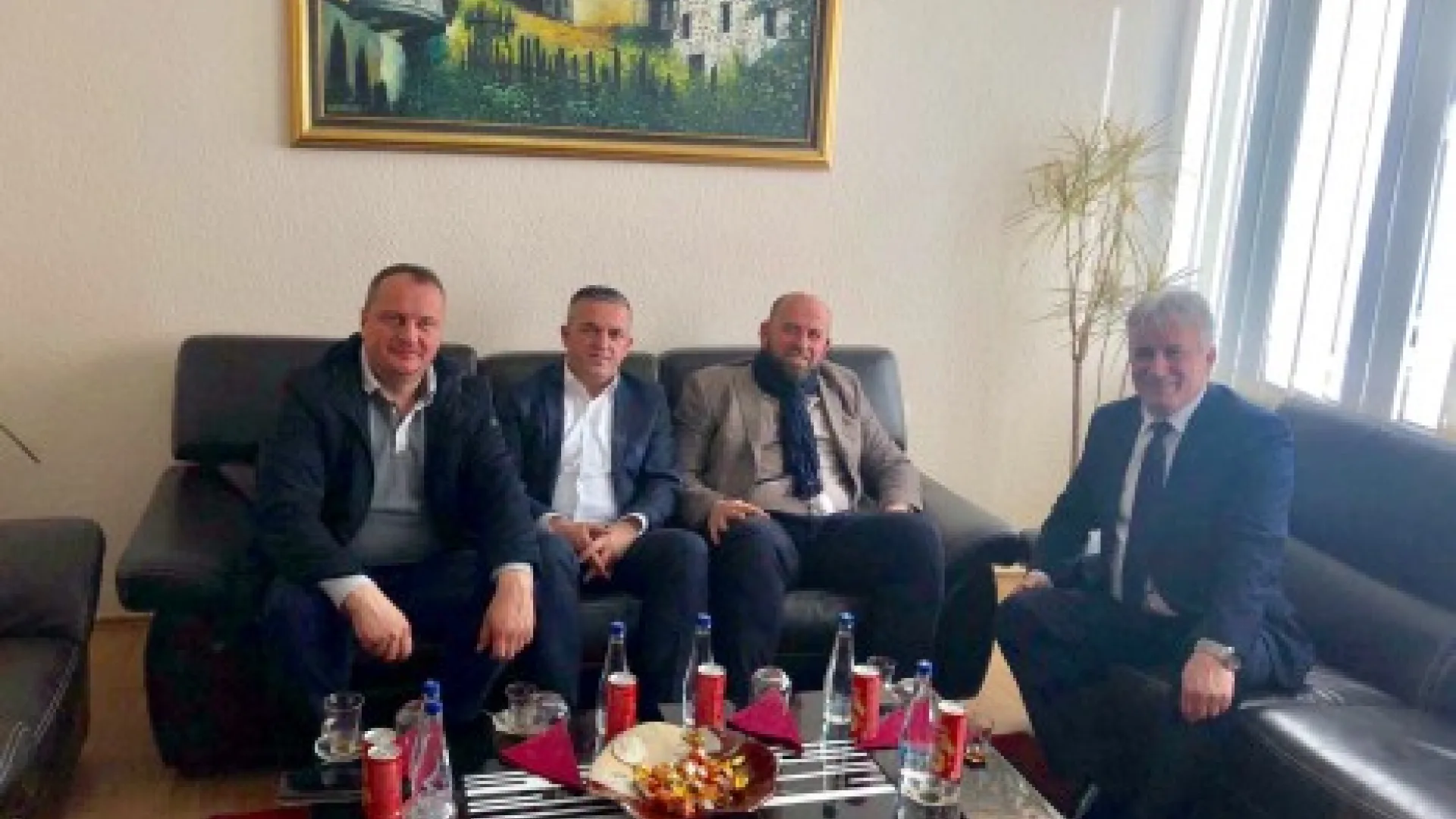 REIS FEJZIĆ U POSJETI PREDSJEDNIKU OPŠTINE ROŽAJE