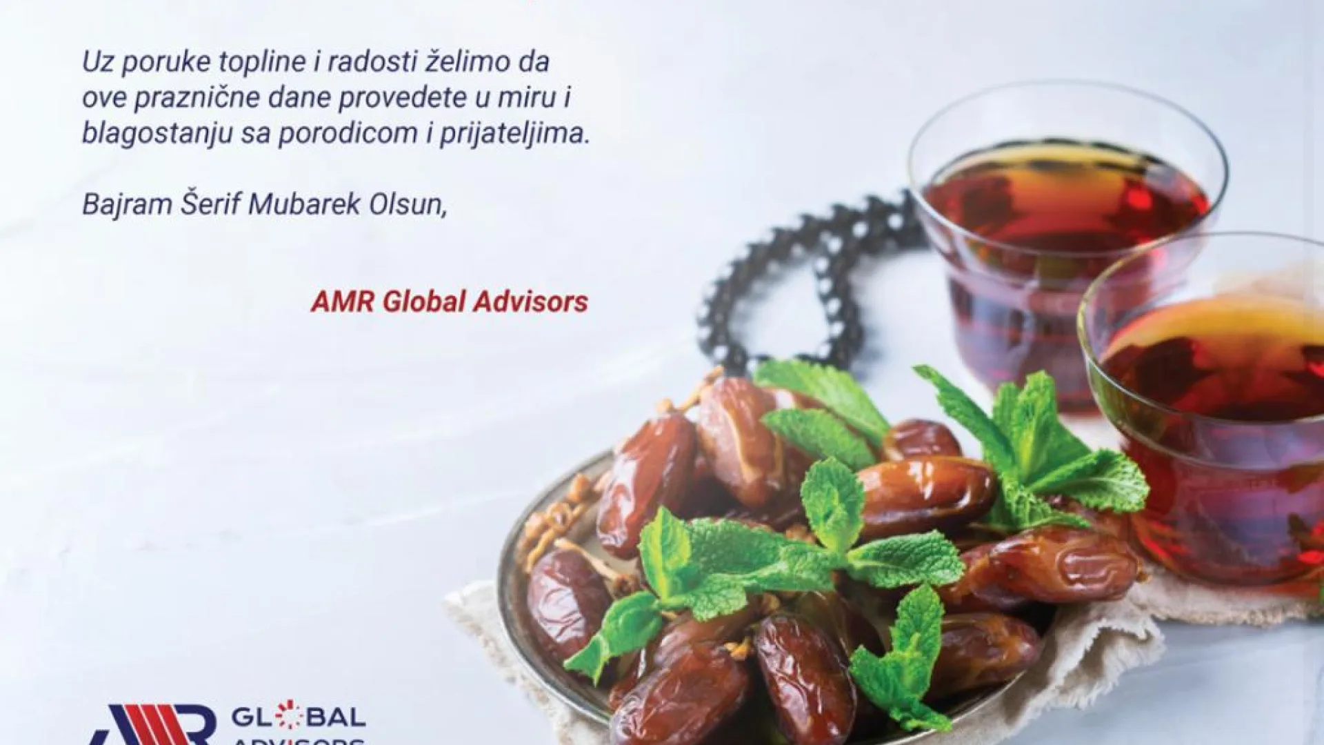 Bajramska čestitka AMR Global Advisors