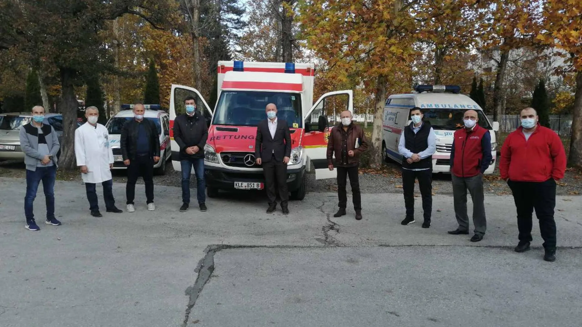 DONACIJA PORODICE SENADA HALILOVIĆA - BOLNIČKO VOZILO ZA OPŠTU BOLNICU BIJELO POLJE