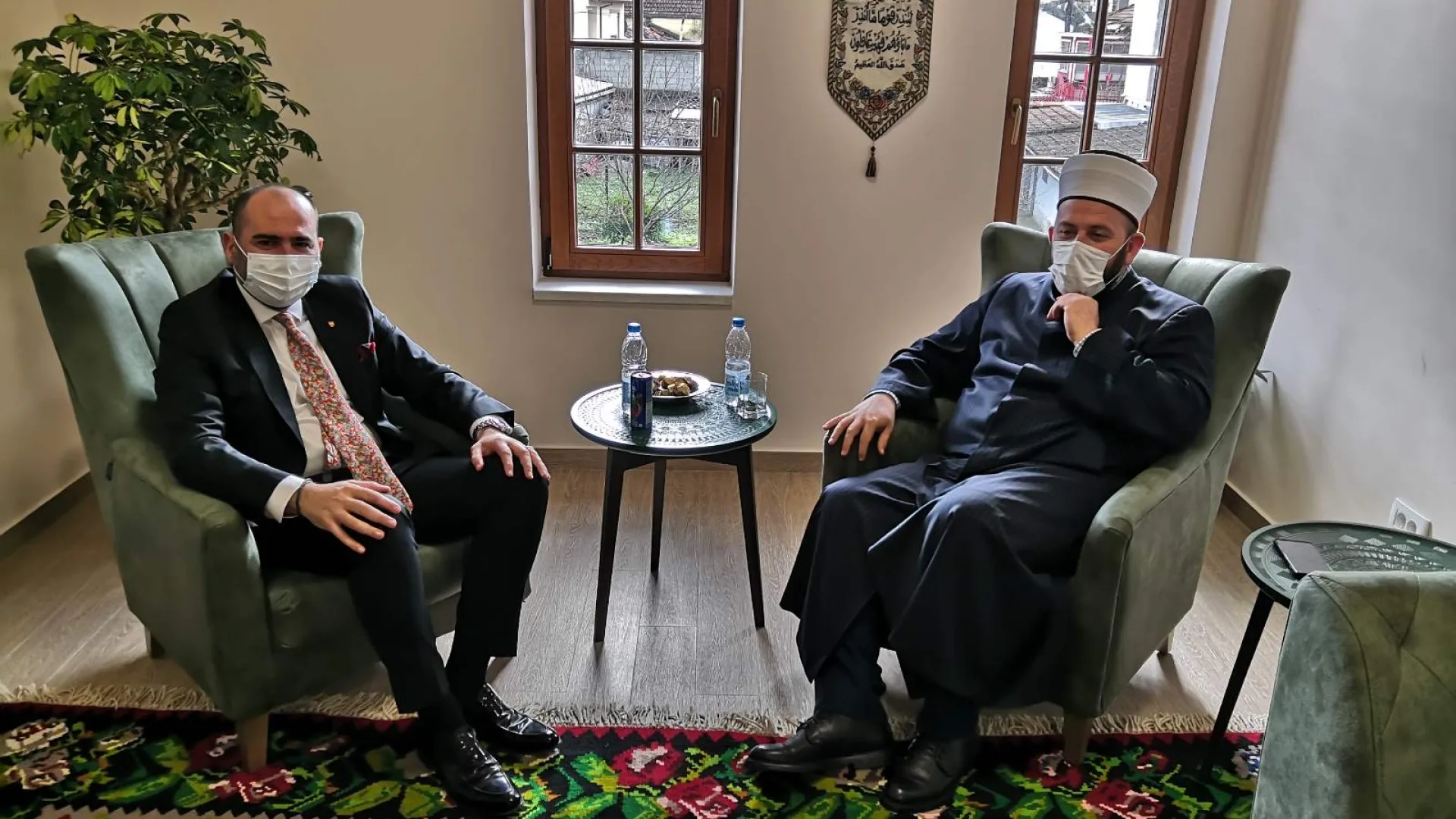 REIS ISLAMSKE ZAJEDNICE SUSREO SE AMBASADOROM ALBANIJE