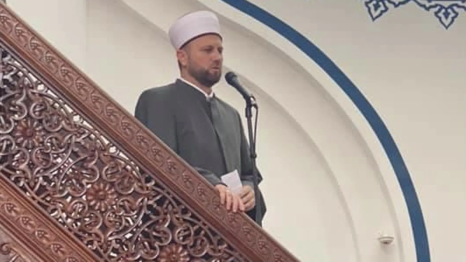 POMOĆNIK REISA RAHMAN EF. KAČAR U RAMAZANSKOM ZIJARETU MIZ BAR