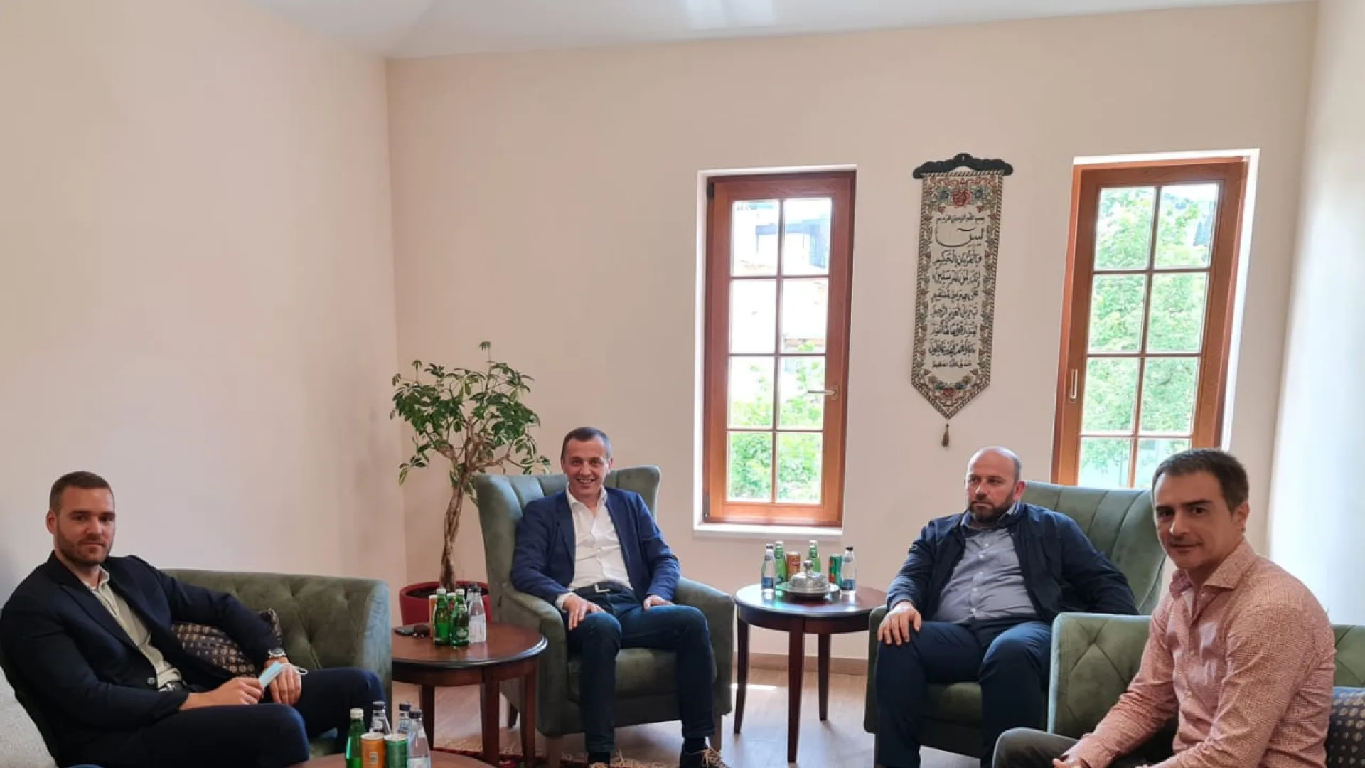 REIS FEJZIĆ RAZGOVARAO SA POSLANICIMA BOŠKOVIĆEM I RAKOČEVIĆEM