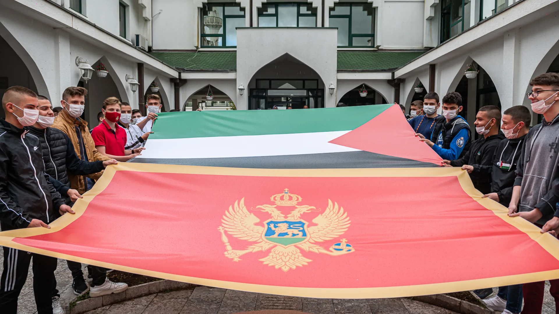 VIDEO: PODRŠKA UČENIKA MEDRESE NARODU PALESTINE