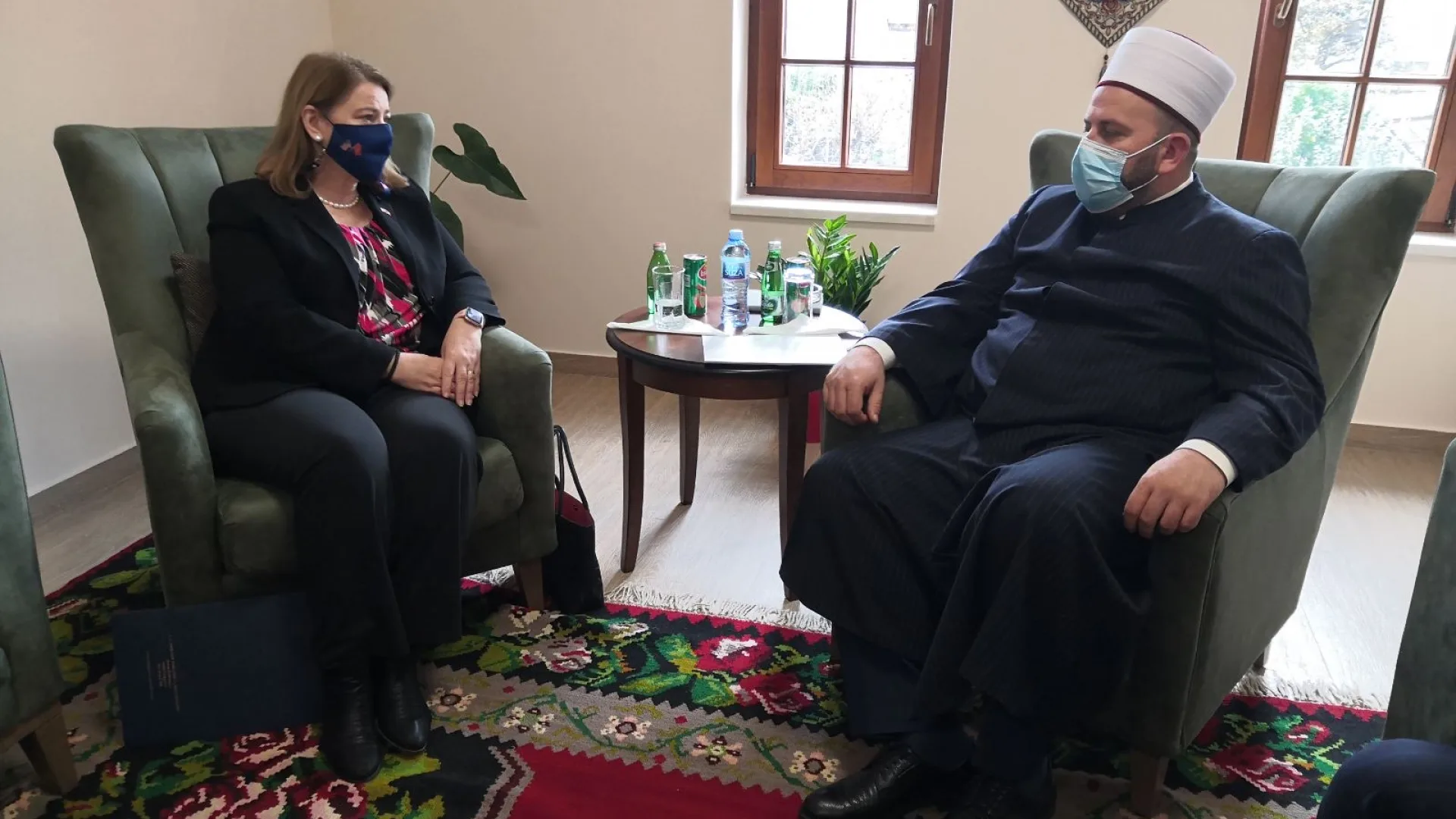 REIS FEJZIĆ SE SASTAO SA AMBASADORKOM SAD