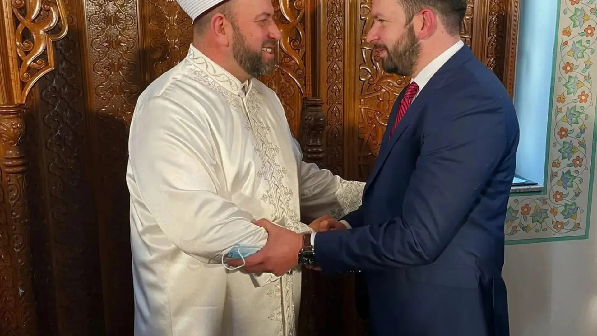 PREDSJEDNIK OPŠTINE PLAV ČESTITAO FEJZIĆU STUPANJE NA DUŽNOST REISA IZ U CG